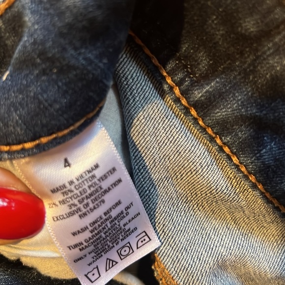 Aeropostale Jean  Shorts size 4 - Picture 4 of 4